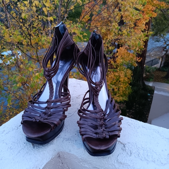 Guess Women's Brown Stilettos - Picture 2 of 8